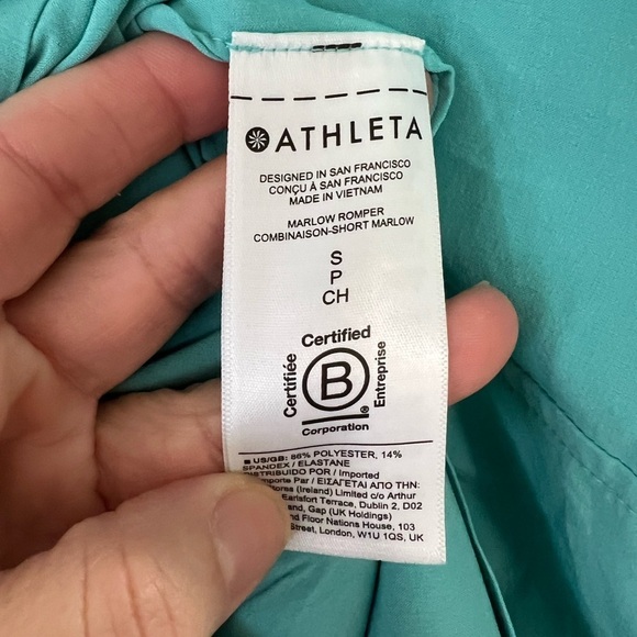 Athleta Marlow Romper - Size S - Picture 6 of 9